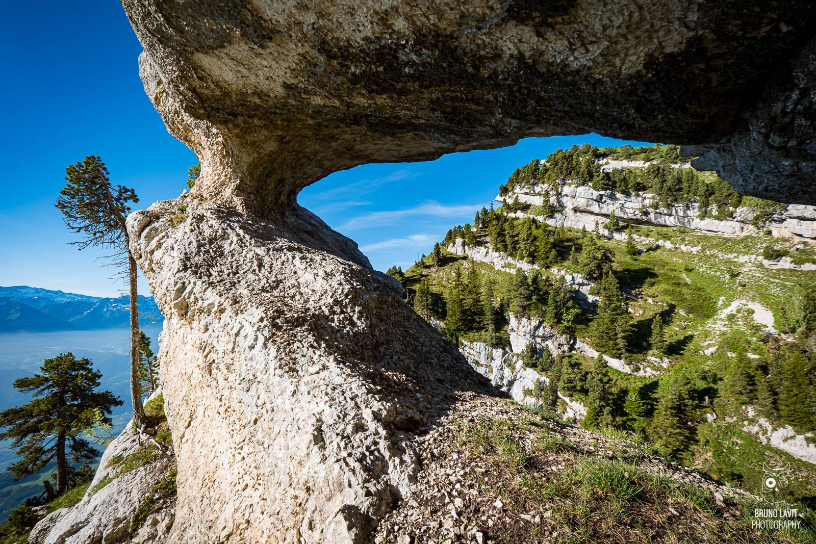 Arche du Pas de Rocheplane Chartreuse — Bruno Lavit Photography