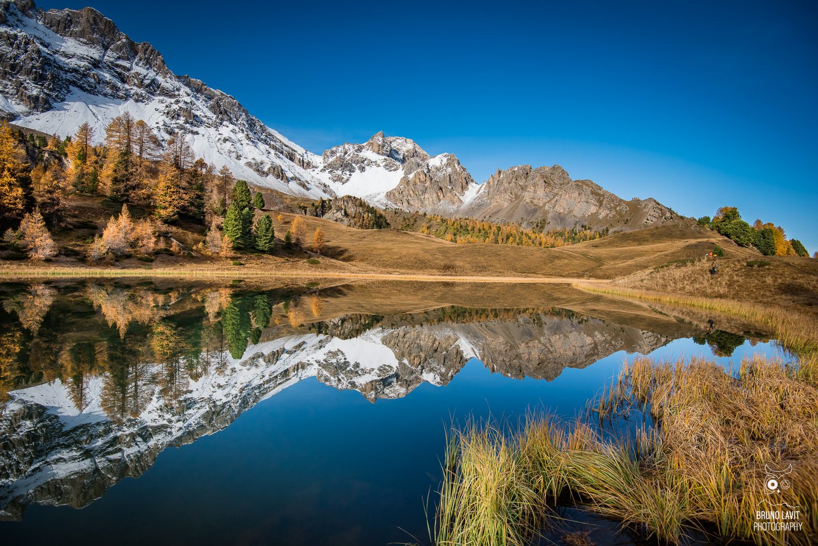 Lac miroir Queyras Hautes-Alpes — Bruno Lavit Photography